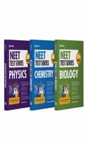 Cover of Neet Test Series Physics, Biology, Chemistry
