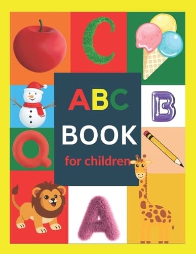 Cover of ABC Alphabet Picture Learning Book For Kids,