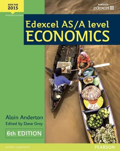 Cover of Pearson Edexcel AS & A Level Economics Student Book