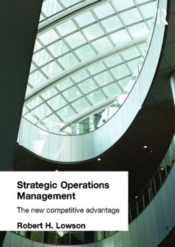 Cover of Strategic Operations Management