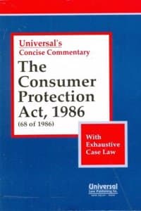 Cover of Consumer Protection Act, 1986 (68 of 1986) with Exhaustive Case Law
