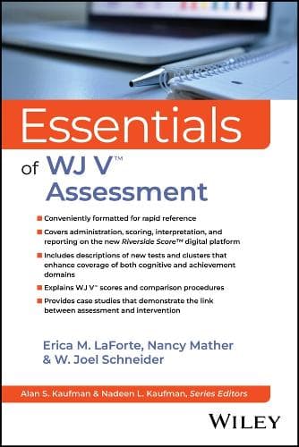 Cover of Essentials of WJ V Assessment