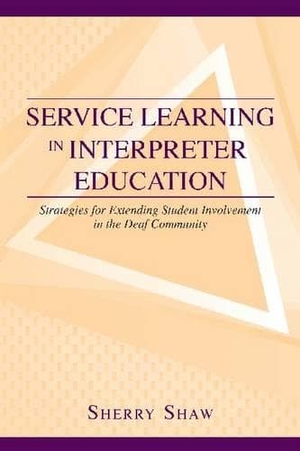 Cover of Service Learning in Interpreter Education