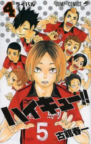 Cover of Haikyu!! 4