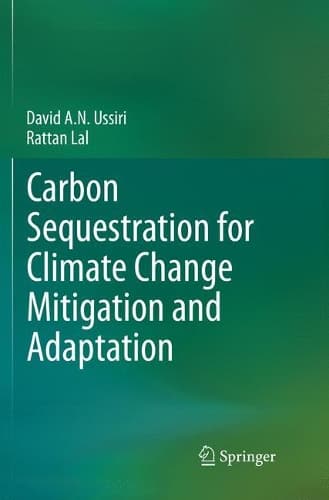 Cover of Carbon Sequestration for Climate Change Mitigation and Adaptation