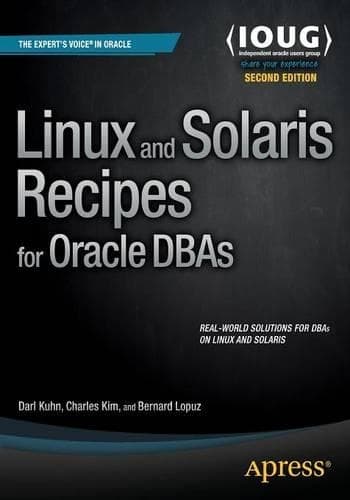 Cover of Linux and Solaris Recipes for Oracle DBAs