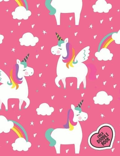 Cover of Girls Doodle Book