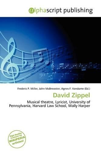 Cover of David Zippel