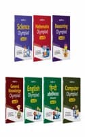 Cover of Arihant Bloom CAP Olympiad Science, Mathematics, Reasoning, English, General Knowledge, Hindi, Computer Class 2 (Set of 7 books)