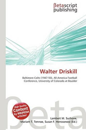 Cover of Walter Driskill