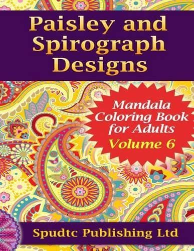 Cover of Paisley and Spirograph Designs