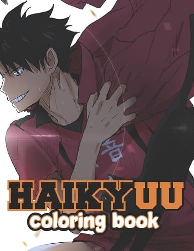 Cover of Haikyuu Coloring Book