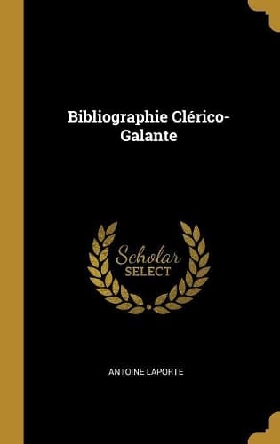 Cover of Bibliographie Clérico-Galante