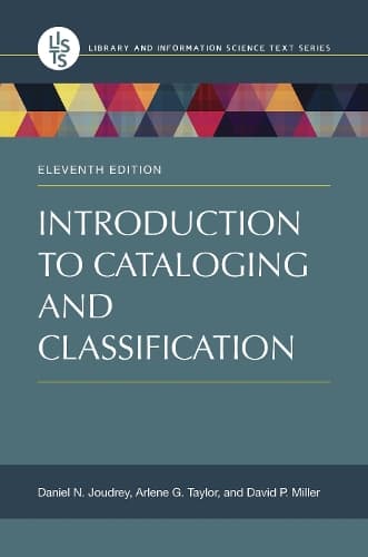 Cover of Introduction to Cataloging and Classification