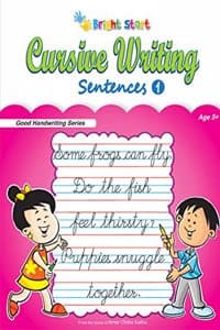 Cover of Cursive Writing Sentences - 1