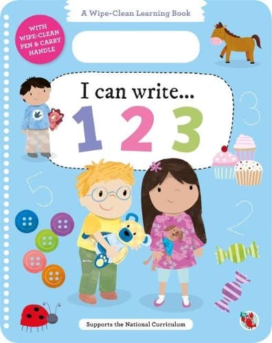Cover of Wipe Clean Learning I Can Write: 123
