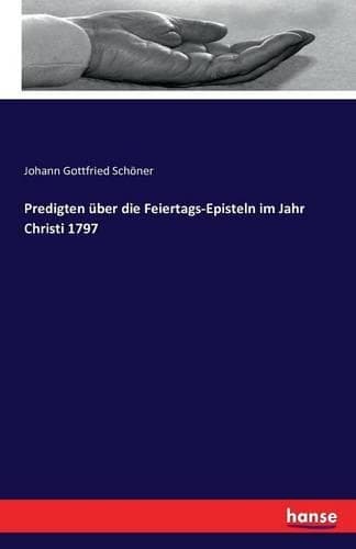 Cover of Predigten über die Feiertags-Episteln im Jahr Christi 1797