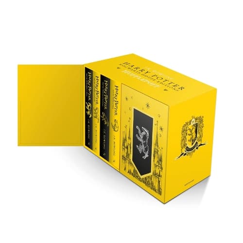 Cover of Harry Potter Hufflepuff House Editions Hardback Box Set