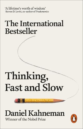 Cover of Thinking, Fast and Slow