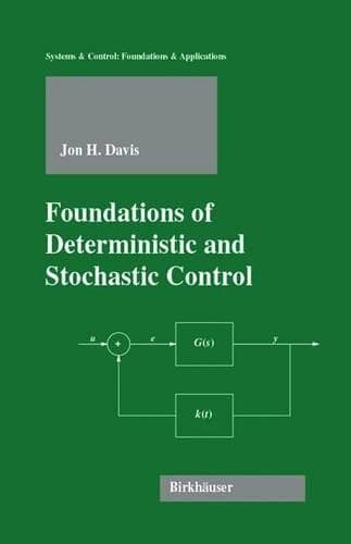Cover of Foundations of Deterministic and Stochastic Control