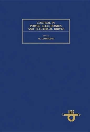 Cover of Control in Power Electronics and Electrical Drives