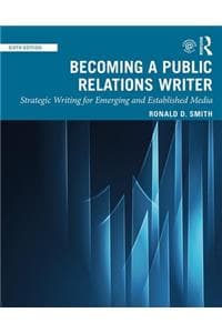Cover of Becoming a Public Relations Writer