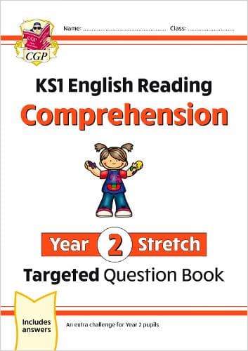 Cover of KS1 English Year 2 Stretch Reading Comprehension Targeted Question Book (with Answers)