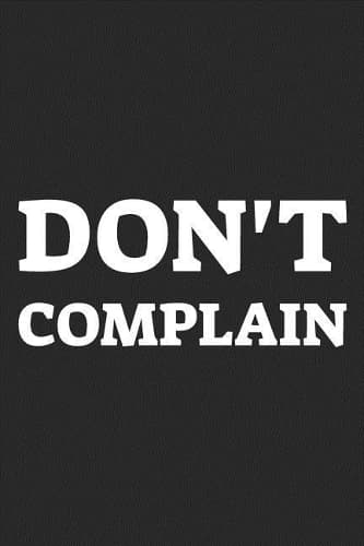 Cover of Don't Complain