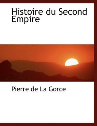 Cover of Histoire Du Second Empire