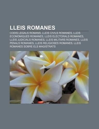Cover of Lleis Romanes