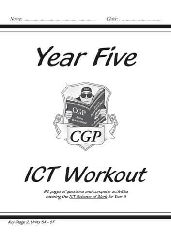 Cover of KS2 ICT Workout Book - Year 5