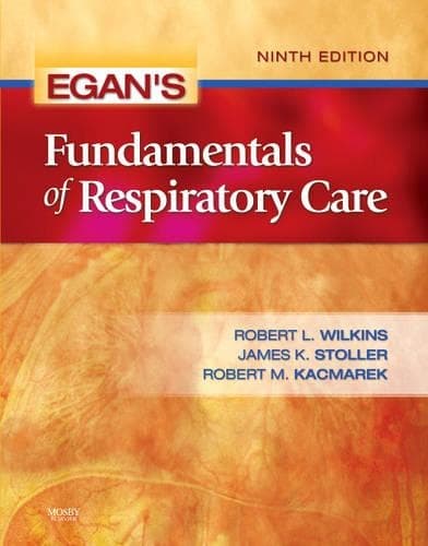 Cover of Egan's Fundamentals of Respiratory Care