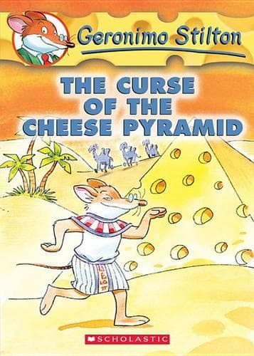 Cover of Curse of the Cheese Pyramid (Geronimo Stilton #2)