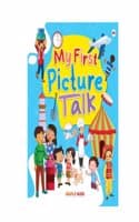 Cover of Picture Talk and Conversation Book for Kids (Colourful Pictures) - Age 2-6 Years - Good for Pre-schoolers, Toddlers