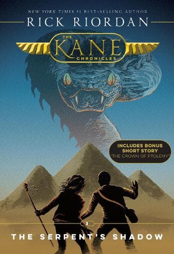 Cover of Kane Chronicles, The Book Three: Serpent's Shadow, The-Kane Chronicles, The Book Three