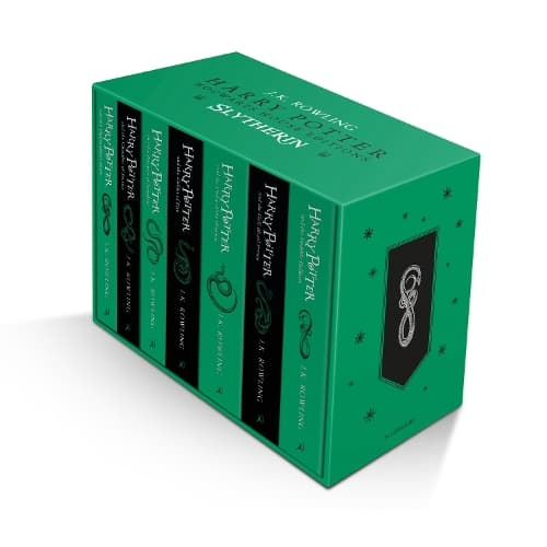 Cover of Harry Potter Slytherin House Editions Paperback Box Set