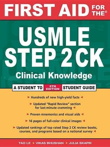Cover of First Aid for the USMLE Step 2 Ck