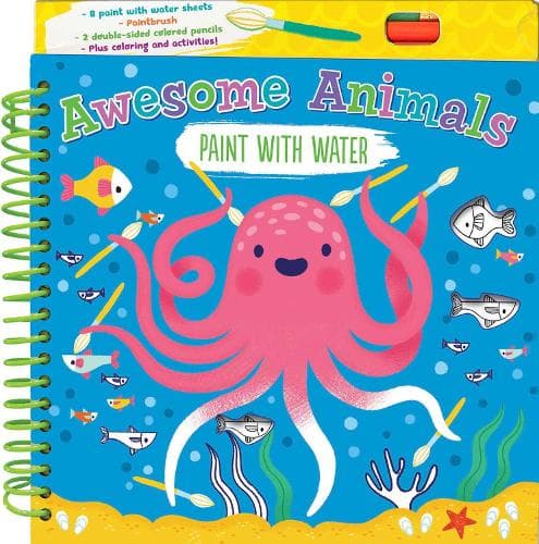 Cover of Awesome Animals Paint with Water