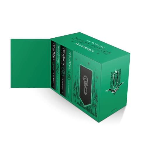 Cover of Harry Potter Slytherin House Editions Hardback Box Set