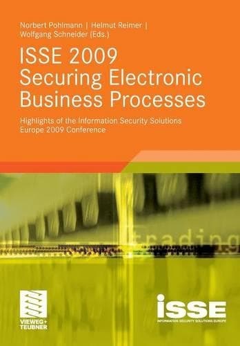 Cover of ISSE 2009 Securing Electronic Business Processes