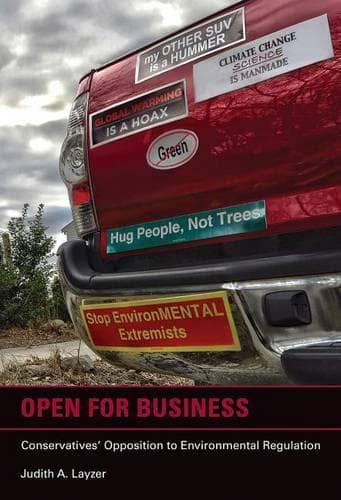 Cover of Open for Business: Conservatives' Opposition to Environmental Regulation