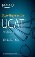 Cover of Score Higher on the UCAT: 1500 Questions + Online(Kaplan Test Prep)