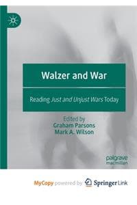 Cover of Walzer and War