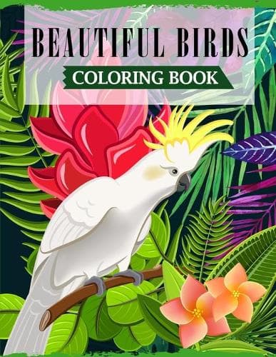 Cover of Beautiful Birds Coloring Book