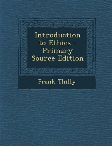 Cover of Introduction to Ethics
