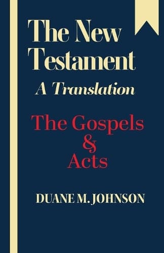 Cover of The New Testament A Translation