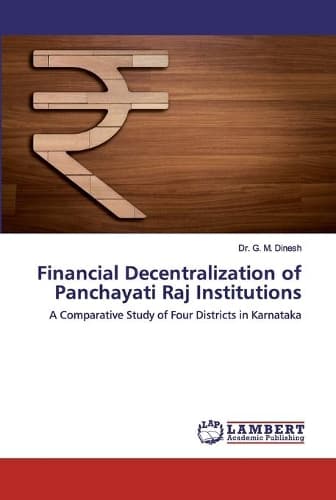 Cover of Financial Decentralization of Panchayati Raj Institutions