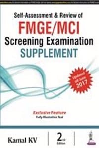Cover of Self-Assessment & Review of FMGE/MCI Screening Examination - Supplement