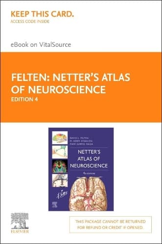Cover of Netter'S Atlas of Neuroscience Elsevier eBook on Vitalsource (Retail Access Card)