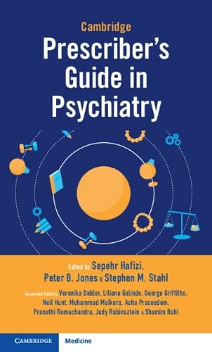 Cover of Cambridge Prescriber's Guide in Psychiatry